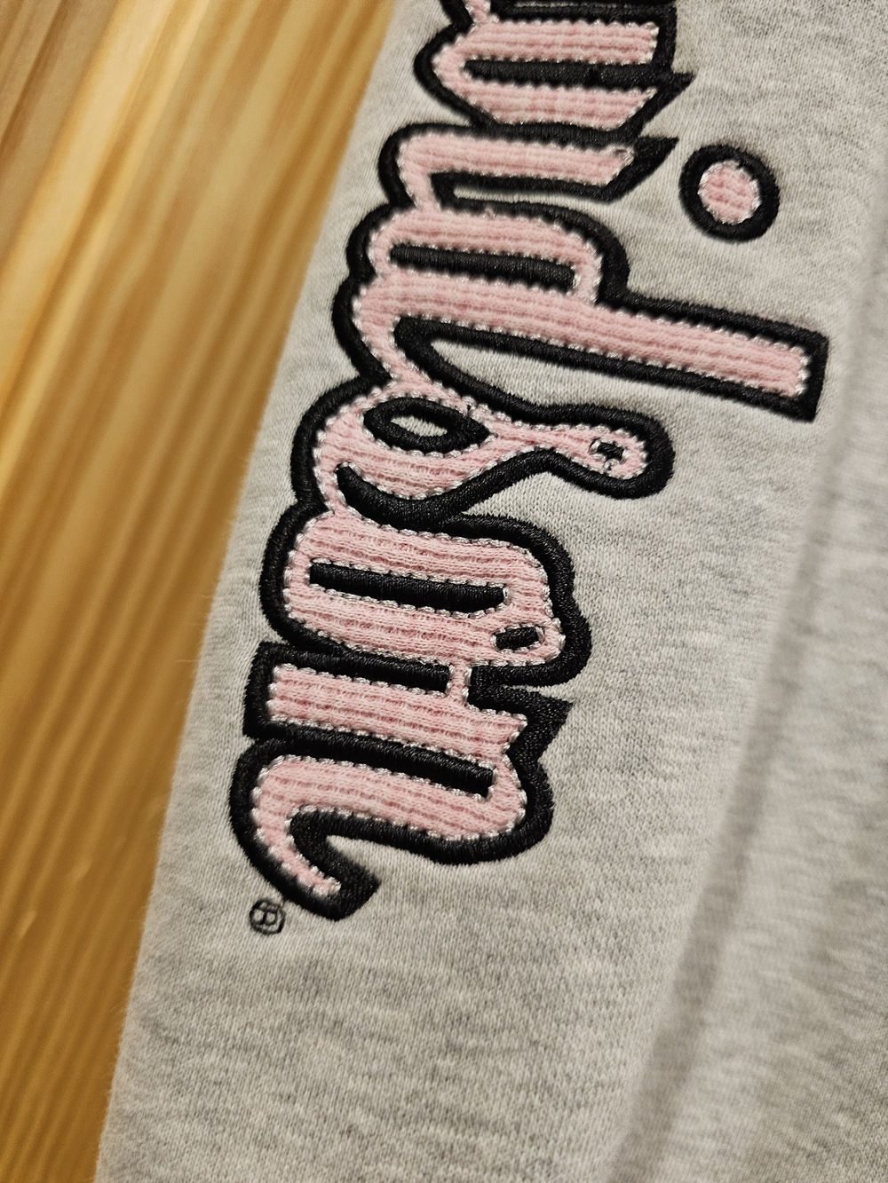 Harley-Davidson 2X 2W Hoodie Zip Up Grey Pink Plus Womens Motorcyles *Hole* - Picture 6 of 16
